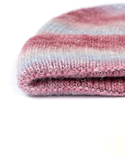 Vgogfly Beanie Men Slouchy Knit Skull Cap Warm Stocking Hats Guys Women Striped Winter Beanie Hat Cuffed Plain Hat - color: Z - Mix 10