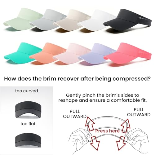 STARANCE Unisex Sun Visor Cap for Men Woman - color: Green