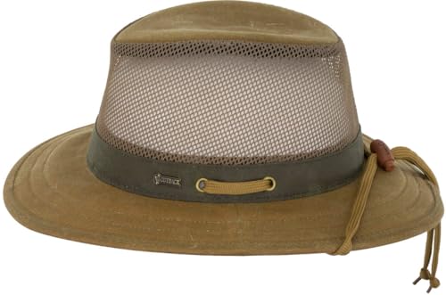 Outback Trading - Unisex Willis with Mesh, Color Field Tan, Size: X-Large
