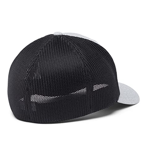 Columbia Men's Colm Mesh Ball Cap - color: Columbia Grey Heather/Black/Flag, size: Small-Medium