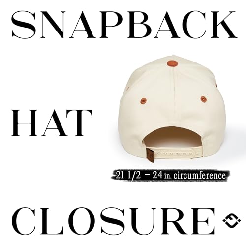 Funky Junque Trucker Snapback Hat - color: Game Day - Orange/Beige