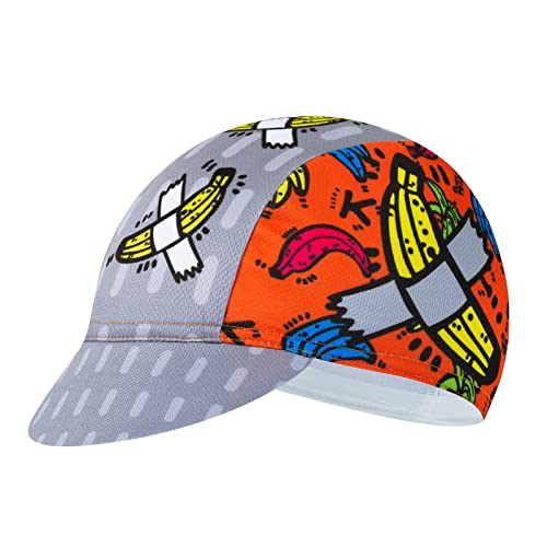 Funny Cycling Cap - Men and Women Cycling Hat-Under Helmet Bike Cap One Size - color: 23maya8