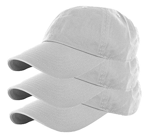 American Cities Plain Dad Hat 100% Cotton Unstructured Hat Men Women Adjustable Strap