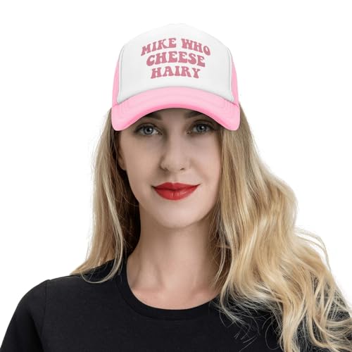 You Find It Offensive? I Find It Funny Trucker Hats for Women Pink Men Funny Slogan Pink Hats for Men - color: 4 Pink