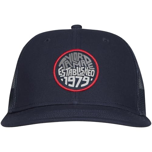 Taylormade Golf 2026 Carlsbad Trucker Hat Black Adjustable - color: Navy