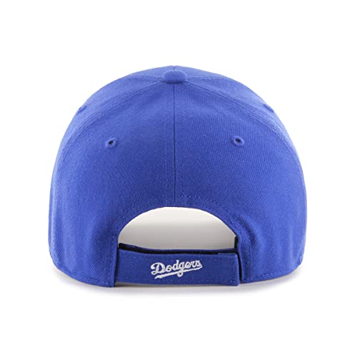 47 Los Angeles Dodgers Olive MLB Ballpark Camo Clean Up Cap - color: Royal