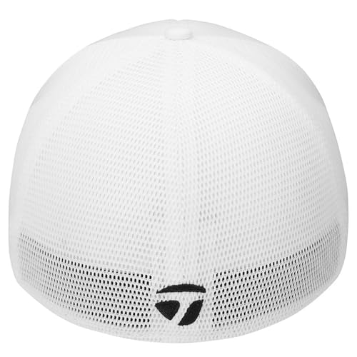 TaylorMade Men's Cage Hat - color: White, size: Medium