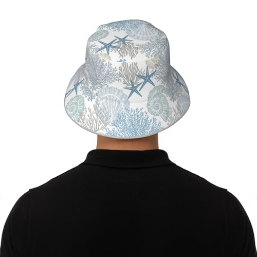 Bucket Hat Hat Reversible Fisherman Hats Double Sided Wearing Women Men - color: Black27