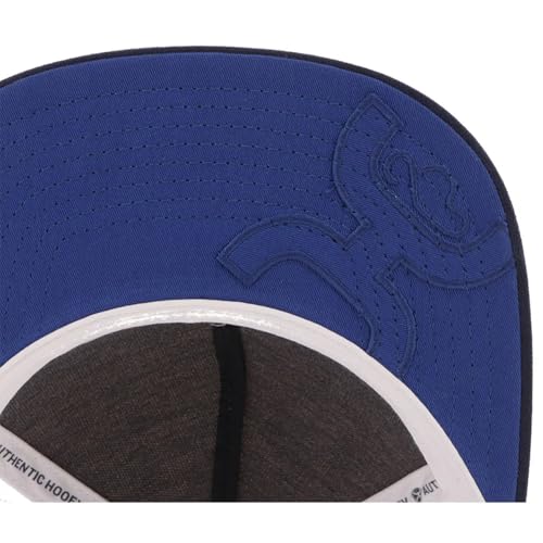 HOOEY Cactus Ropes Patch Trucker Hat for Men Adjustable Snapback Mesh Baseball Cap Breathable Western Hat - color: Cream/White/Blue