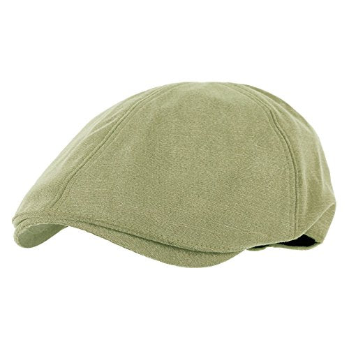 WITHMOONS Simple Newsboy Hat Flat Cap SL3026 - color: Green, size: One Size