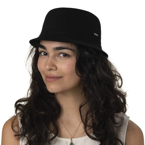 Kangol Bamboo Mowbray Hat - Cayenne/XL Pork Pie - color: Denim Blue, size: Large