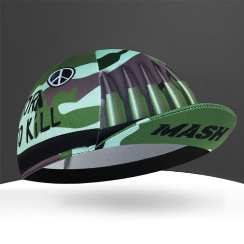 Cycling Cap for Man and Woman Cycling Hat Under Helmet-Polyester Breathable Sweat Absorbent - color: Aplan-11