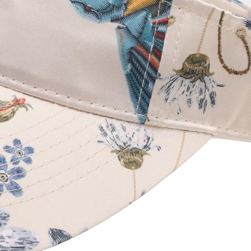 ZLYC Print Sports Sun Visors for Women Girls - color: Pattern Beige