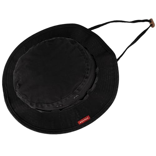 Rothco 빈티지 Boonie 모자 - 야외 모험을 위한 최고의 자외선 차단 버킷 모자 - color: 블랙., size: 7 1/2