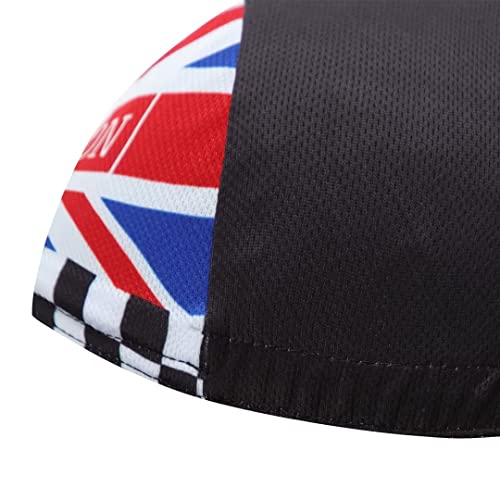Man's Cycling Cap - Polyester Road Cycling Hat-Under Helmet - Cycling Helmet Liner Breathable&Sweat Uptake - color: 7