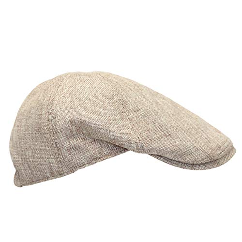 WITHMOONS Ivy Cap Summer Mesh Newsboy Irish Gatsby Golf Hats TZ30047 - color: Beige, size: One Size