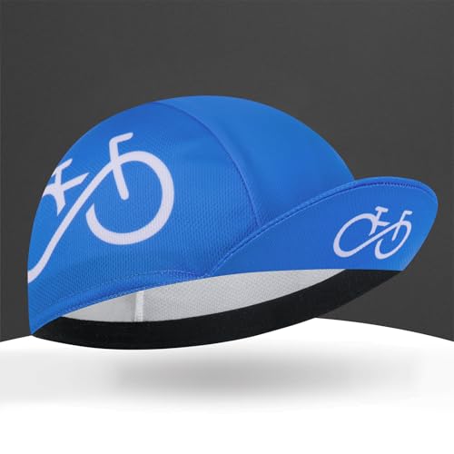 Cycling Cap for Man and Woman Cycling Hat Under Helmet-Polyester Breathable Sweat Absorbent - color: Go-34
