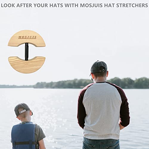 Hat Stretcher Adjustable Cap Stretchers for Fitted Hats Hat Jack Stretcher for Men Women Cowboy Fedora Baseball Caps - size: 6 1/2