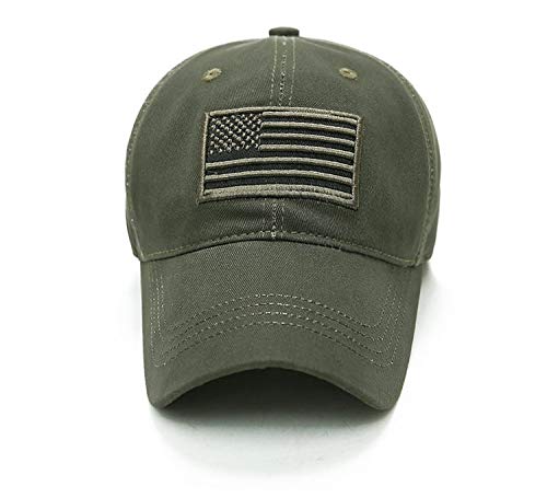American Flag Hats - color: 3.3 Green
