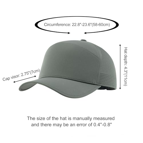 VOBOOM Men Breathable Performance Sports Baseball Cap - color: Army Green