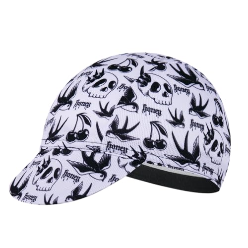 Cycling Cap for Man and Woman Cycling Hat Under Helmet-Polyester Breathable Sweat Absorbent - color: Qin29