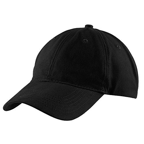Trendy Apparel Shop Daddy (Back) Embroidered 100% Cotton Dad Hat - color: Black