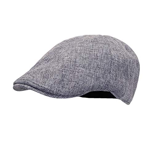 WITHMOONS Ivy Cap Summer Mesh Newsboy Irish Gatsby Golf Hats TZ30047 - color: Grey, size: One Size