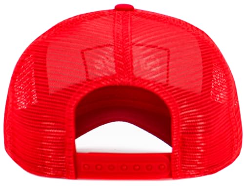 KBETHOS Praying Hands Rosary Dad Hat Baseball Cap Unconstructed Polo Style Adjustable Unisex - color: Red Black Savage Mesh