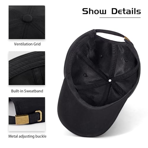 INVULNERABLE Funny Trucker Hat Embroidered Hat Baseball Cap Hats Men Funny Hats Women - color: Dad