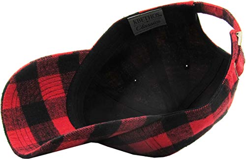Lumberjack Plaid Aviator Trapper Hat Trooper Ear Flaps Ushanka Eskimo Cold - color: 3. Red Black Plaid