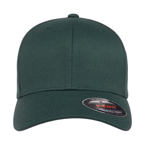Flexfit Men's Wool Blend Athletic Hat - color: Spruce, size: Small-Medium