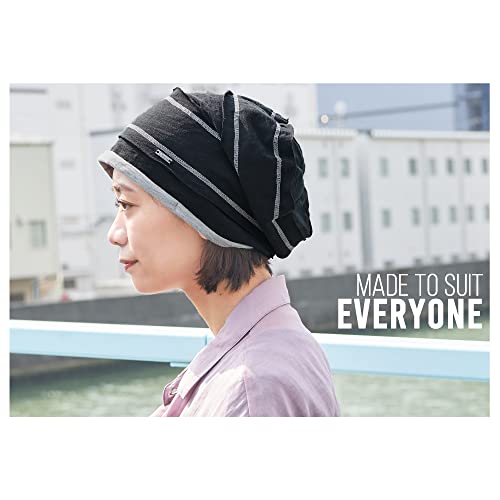 CHARM Slouchy Cotton Summer Beanie Hat - Mens Soft Lightweight Knit Womens Baggy Slouch - color: Light Gray