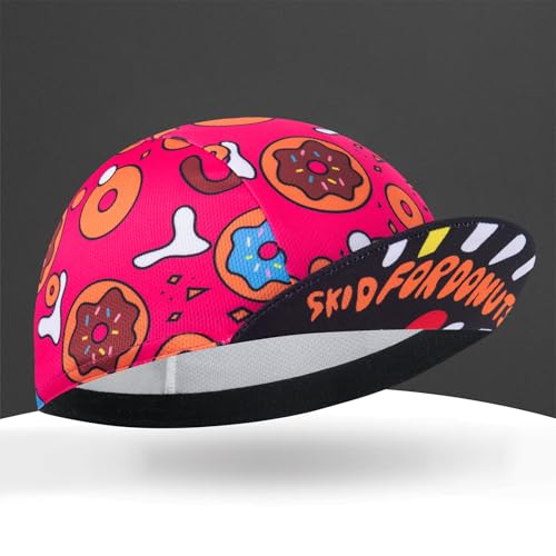 Cycling Cap for Man and Woman Cycling Hat Under Helmet-Polyester Breathable Sweat Absorbent - color: Go-13