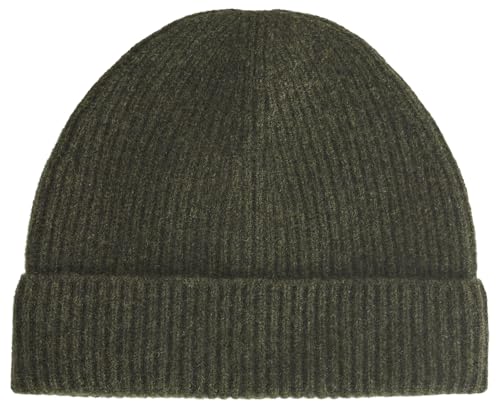 Everlane Unisex Adult Everlane The Cashmere Ribbed Beanie - color: Heather Beech