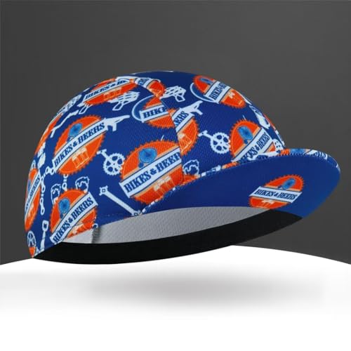 Cycling Cap for Man and Woman Cycling Hat Under Helmet-Polyester Breathable Sweat Absorbent - color: Bee-5