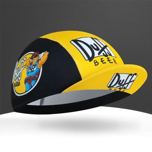 Cycling Cap for Man and Woman Cycling Hat Under Helmet-Polyester Breathable Sweat Absorbent - color: Bee-7