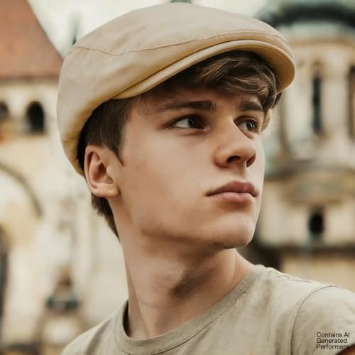 Classic Solid Flat Cap Newsboy Hats for Men Retro Cabbie Driving Adjustable - color: C04 Khaki With Mesh Lining