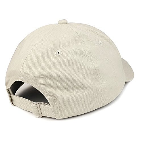 Trendy Apparel Shop Cherry Patch Brushed Cotton Unstructured Dad Hat - color: Stone