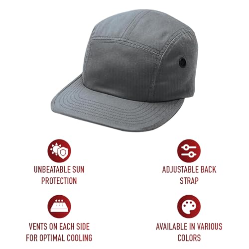 Rothco 5 Panel Street Cap - color: Grey
