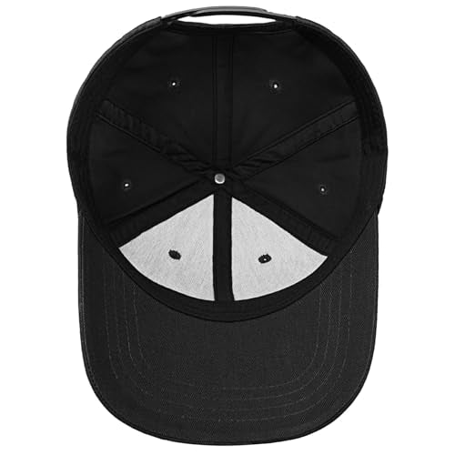 American Flag Baseball Cap for Men Women, Flag Embroidery & Adjustable Fit - color: Black