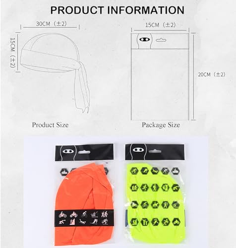 Sweat Wicking Doo Rag - Dew Rag Cooling Helmet Liner - Breathable Helmet Do Rag for Men and Women - color: Rose