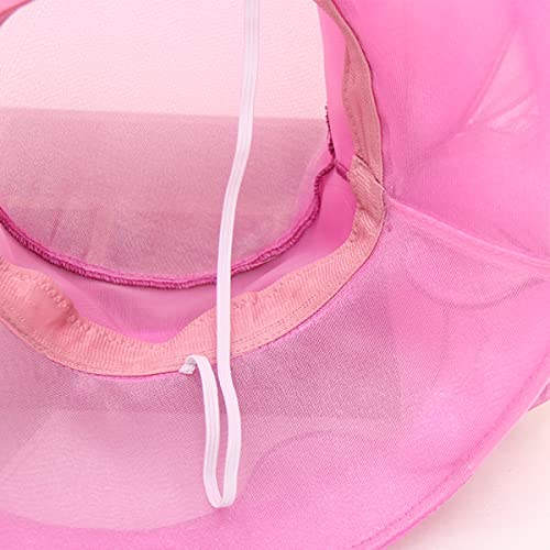 Women's Kentucky Derby Church Dress Hat Wide Brim Leaf Flower Bridal Shower Hat - color: S5-rose