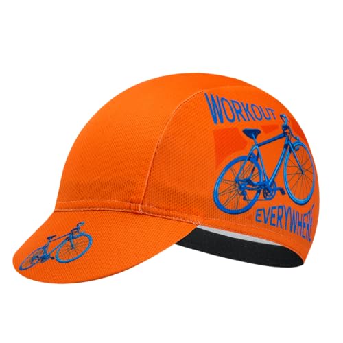 Cycling Cap for Man and Woman Cycling Hat Under Helmet-Polyester Breathable Sweat Absorbent - color: Aplan-16