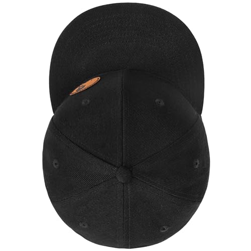 Flat Brim Hats for Men - Gothic Style Skull Hat Leather Pattern - Hip-Hop Snapback Hat Skeleton Hats for Men - color: 10.skeleton Rock Sign