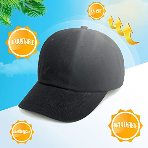 BAVST Boy Baseball Cap for Baby Toddler Girls Summer Cap Sun Protection Dinosaur Kids Trucker Hats for 1-3Years Old - color: Z-black