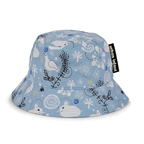 Urban Infant Toddler Bucket Hat – Girls and Boys Sun Hat - Lightweight and Reversible - Kids Ages 1-5 - color: Bunnies, size: 2-5T