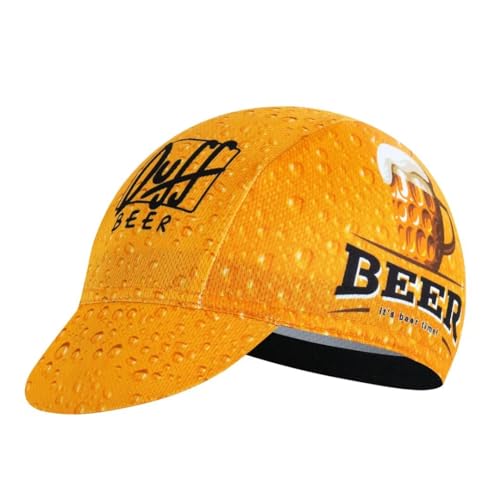 Cycling Cap for Man and Woman Cycling Hat Under Helmet-Polyester Breathable Sweat Absorbent - color: Bee-12