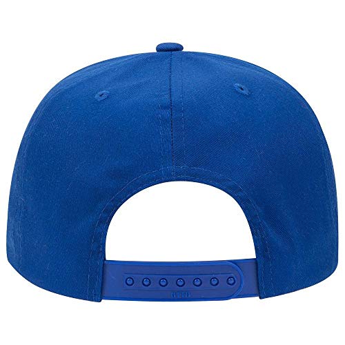 OTTO 6 Panel Pro Style Cotton Blend Twill Cap - color: Royal