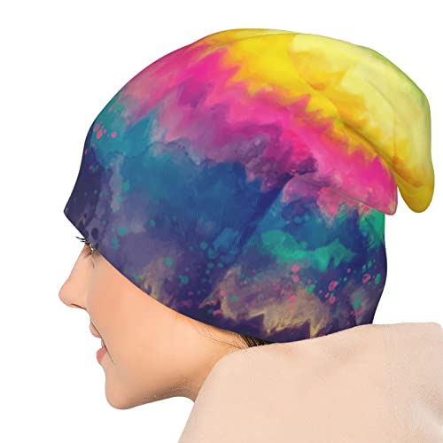 Sigouyinei Soft Knit Beanie Hat Lightweight Winter Hat for Women - color: Black15