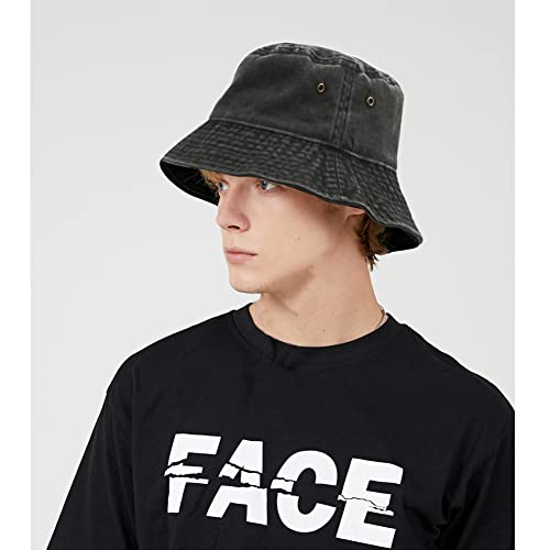 Unisex Bucket Hat Summer UPF 50+ Sun Protection Outdoor Beach Fishing Travel Hiking Hat - color: Mountain
